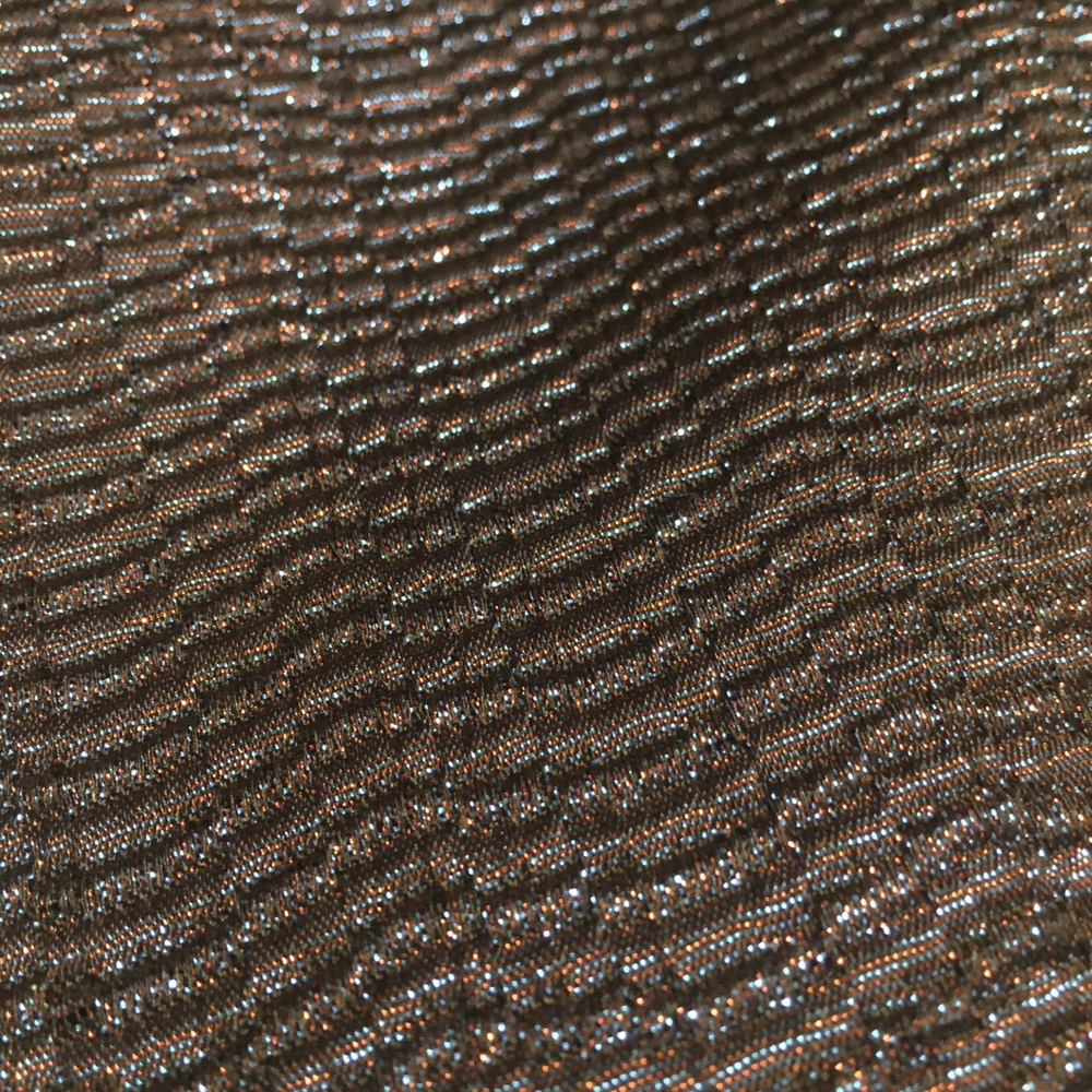 Express Blue Sparkle Structured Cocktail Dress - Picture 4 of 7